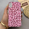 قاب گوشی iPhone X - iPhone XS آیفون IMD لیزری دورمات ایربگ دار دکمه کرومی لاکچری سخت HARD طرح پلنگی کد 152642