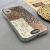 قاب گوشی iPhone X - iPhone XS آیفون IMD لیزری دورمات ایربگ دار دکمه کرومی لاکچری سخت HARD طرح پلنگی کد 152643