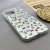 قاب گوشی iPhone 12 Pro Max آیفون IMD لیزری دورمات ایربگ دار دکمه کرومی لاکچری سخت HARD طرح پروانه کد 152648