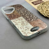 قاب گوشی iPhone 17 آیفون IMD لیزری دورمات ایربگ دار دکمه کرومی لاکچری سخت HARD طرح پلنگی کد 152669