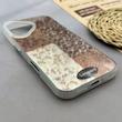قاب گوشی iPhone 16 آیفون IMD لیزری دورمات ایربگ دار دکمه کرومی لاکچری سخت HARD طرح پلنگی کد 152676