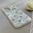 قاب گوشی Galaxy A17 سامسونگ ماربل یخی HARD IMD محافظ لنز نگین دار لاکچری پنجه کد 152466