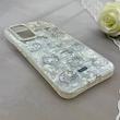 قاب گوشی Galaxy A54 سامسونگ ماربل یخی HARD IMD محافظ لنز نگین دار لاکچری کیتی کد 152477