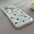 قاب گوشی Galaxy A11 - M11 سامسونگ ماربل یخی HARD IMD محافظ لنز نگین دار لاکچری قلب  کد 152493