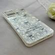 قاب گوشی Galaxy A12 - M12 سامسونگ ماربل یخی HARD IMD محافظ لنز نگین دار لاکچری پاپیون کد 152498