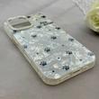 قاب گوشی iPhone 16 آیفون ماربل یخی HARD IMD محافظ لنز نگین دار لاکچری پنجه کد 152522