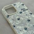 قاب گوشی iPhone 16 آیفون ماربل یخی HARD IMD محافظ لنز نگین دار لاکچری پنجه کد 152522