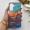 قاب گوشی Galaxy A17 سامسونگ IMD لیزری دورمات دکمه کرومی لاکچری سخت HARD طرح کوه اسپرت کد 152727