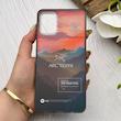 قاب گوشی Galaxy A51 سامسونگ IMD لیزری دورمات دکمه کرومی لاکچری سخت HARD طرح کوه اسپرت کد 152742