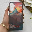 قاب گوشی Galaxy A56 سامسونگ IMD لیزری دورمات دکمه کرومی لاکچری سخت HARD طرح کوه اسپرت کد 152752