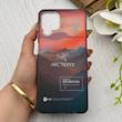 قاب گوشی Galaxy A12 - M12 سامسونگ IMD لیزری دورمات دکمه کرومی لاکچری سخت HARD طرح کوه اسپرت کد 152763