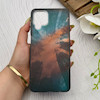 قاب گوشی Galaxy A12 - M12 سامسونگ IMD لیزری دورمات دکمه کرومی لاکچری سخت HARD طرح اسپرت کد 152764