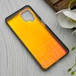 قاب گوشی Galaxy A12 - M12 سامسونگ IMD لیزری دورمات دکمه کرومی لاکچری سخت HARD طرح استیچ کد 152765