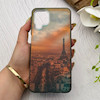 قاب گوشی Galaxy A12 - M12 سامسونگ IMD لیزری دورمات دکمه کرومی لاکچری سخت HARD طرح پاریس کد 152766