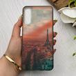 قاب گوشی Galaxy A30S - A50S - A50 سامسونگ IMD لیزری دورمات دکمه کرومی لاکچری سخت HARD طرح پاریس کد 152767