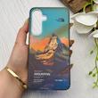 قاب گوشی Galaxy S24 FE سامسونگ IMD لیزری دورمات دکمه کرومی لاکچری سخت HARD طرح کوه اسپرت کد 152790