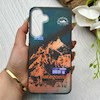 قاب گوشی Galaxy S25 FE سامسونگ IMD لیزری دورمات دکمه کرومی لاکچری سخت HARD طرح کوه اسپرت کد 152795
