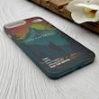 قاب گوشی iPhone 7 Plus - iPhone 8 Plus آیفون IMD لیزری دورمات دکمه کرومی لاکچری سخت HARD طرح کوه اسپرت کد 152809