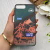 قاب گوشی iPhone 7 Plus - iPhone 8 Plus آیفون IMD لیزری دورمات دکمه کرومی لاکچری سخت HARD طرح کوه اسپرت کد 152810