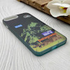 قاب گوشی iPhone 7 Plus - iPhone 8 Plus آیفون IMD لیزری دورمات دکمه کرومی لاکچری سخت HARD طرح کوه اسپرت کد 152810