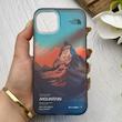 قاب گوشی iPhone 13 - iPhone 14 آیفون IMD لیزری دورمات دکمه کرومی لاکچری سخت HARD طرح کوه اسپرت کد 152817