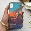 قاب گوشی iPhone X - iPhone XS آیفون IMD لیزری دورمات دکمه کرومی لاکچری سخت HARD طرح کوه اسپرت کد 152826