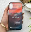 قاب گوشی iPhone X - iPhone XS آیفون IMD لیزری دورمات دکمه کرومی لاکچری سخت HARD طرح کوه اسپرت کد 152828