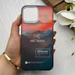 قاب گوشی iPhone 13 Pro Max آیفون IMD لیزری دورمات دکمه کرومی لاکچری سخت HARD طرح کوه اسپرت کد 152833