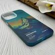 قاب گوشی iPhone 13 Pro Max آیفون IMD لیزری دورمات دکمه کرومی لاکچری سخت HARD طرح کوه اسپرت کد 152834