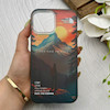 قاب گوشی iPhone 13 Pro Max آیفون IMD لیزری دورمات دکمه کرومی لاکچری سخت HARD طرح کوه اسپرت کد 152835