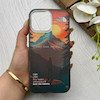 قاب گوشی iPhone 16 Pro Max آیفون IMD لیزری دورمات دکمه کرومی لاکچری سخت HARD طرح کوه اسپرت کد 152844