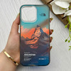 قاب گوشی iPhone 16 Pro Max آیفون IMD لیزری دورمات دکمه کرومی لاکچری سخت HARD طرح کوه اسپرت کد 152847