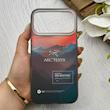 قاب گوشی iPhone 17 Pro Max آیفون IMD لیزری دورمات دکمه کرومی لاکچری سخت HARD طرح کوه اسپرت کد 152850