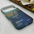قاب گوشی iPhone 17 Pro آیفون IMD لیزری دورمات دکمه کرومی لاکچری سخت HARD طرح کوه اسپرت کد 152862