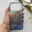 قاب گوشی iPhone 17 Pro آیفون IMD لیزری دورمات دکمه کرومی لاکچری سخت HARD طرح کوه اسپرت کد 152862