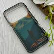 قاب گوشی iPhone 17 Pro آیفون IMD لیزری دورمات دکمه کرومی لاکچری سخت HARD طرح کوه اسپرت کد 152866