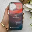 قاب گوشی iPhone 17 آیفون IMD لیزری دورمات دکمه کرومی لاکچری سخت HARD طرح کوه اسپرت کد 152886