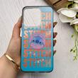 قاب گوشی Redmi 15C - Poco C85 شیائومی IMD لیزری دورمات دکمه کرومی لاکچری سخت HARD طرح استیچ کد 152911