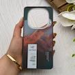 قاب گوشی Redmi Note 14 Pro 4G شیائومی IMD لیزری دورمات دکمه کرومی لاکچری سخت HARD طرح کوه اسپرت کد 152941