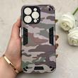 قاب گوشی iPhone 14 Pro Max آیفون ضد ضربه بتمن چریکی ارتشی محافظ لنز دار کد 150861