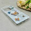 قاب گوشی Redmi Note 13 Pro 4G - Poco M6 Pro 4G - Redmi Note 14S شیائومی فانتزی سخت Hard لیزری IMD طرح پروانه برجسته کد 150636