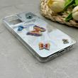 قاب گوشی Redmi Note 10 4G - Redmi Note 10S - Poco M5S شیائومی فانتزی سخت Hard لیزری IMD طرح پروانه برجسته کد 150648