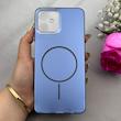 قاب گوشی Galaxy A06 سامسونگ اورجینال SO COOL سوکول براق طرح مگ سیف محافظ لنزدار اسپرت Sport آبی کد 151138