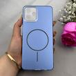 قاب گوشی Galaxy A07 سامسونگ اورجینال SO COOL سوکول براق طرح مگ سیف محافظ لنزدار اسپرت Sport آبی کد 151139