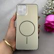 قاب گوشی Galaxy A07 سامسونگ اورجینال SO COOL سوکول براق طرح مگ سیف محافظ لنزدار اسپرت Sport خاکستری کد 151141