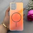 قاب گوشی Galaxy A12 - M12 سامسونگ اورجینال SO COOL سوکول براق طرح مگ سیف محافظ لنزدار اسپرت Sport هفت رنگ کد 151197