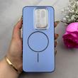 قاب گوشی Redmi Note 8 Pro شیائومی اورجینال SO COOL سوکول براق طرح مگ سیف محافظ لنزدار اسپرت Sport آبی کد 151242