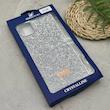 قاب گوشی Galaxy A06 سامسونگ نگین دار سواروسکی SWAROVSKI پلاک فلزی نقره ای کد 151279