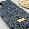 قاب گوشی Galaxy A06 سامسونگ نگین دار سواروسکی SWAROVSKI پلاک فلزی مشکی کد 151280