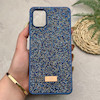 قاب گوشی Galaxy A06 سامسونگ نگین دار سواروسکی SWAROVSKI پلاک فلزی سرمه ای کد 151281
